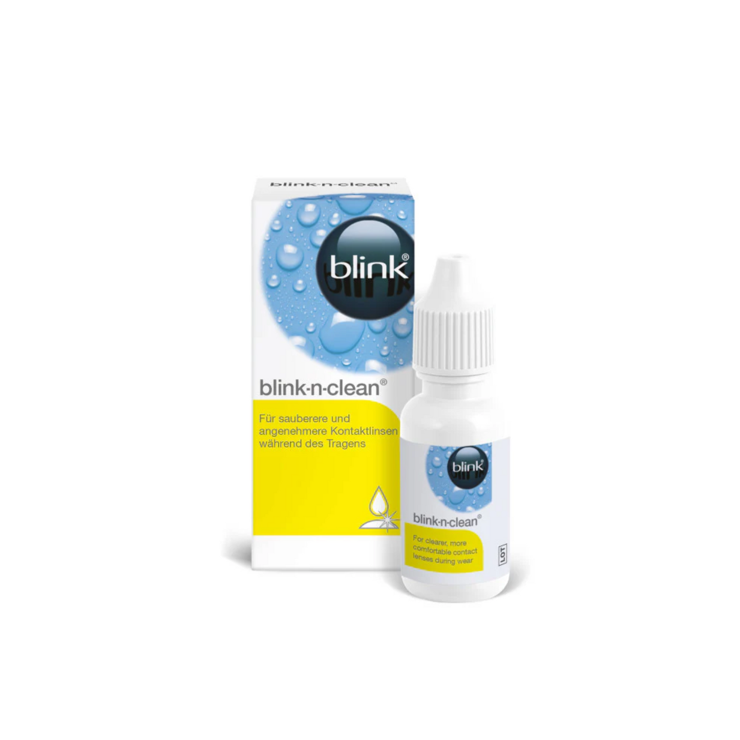 Blink-n-clean Augentropfen für Kontaktlinsen 2x 15ml