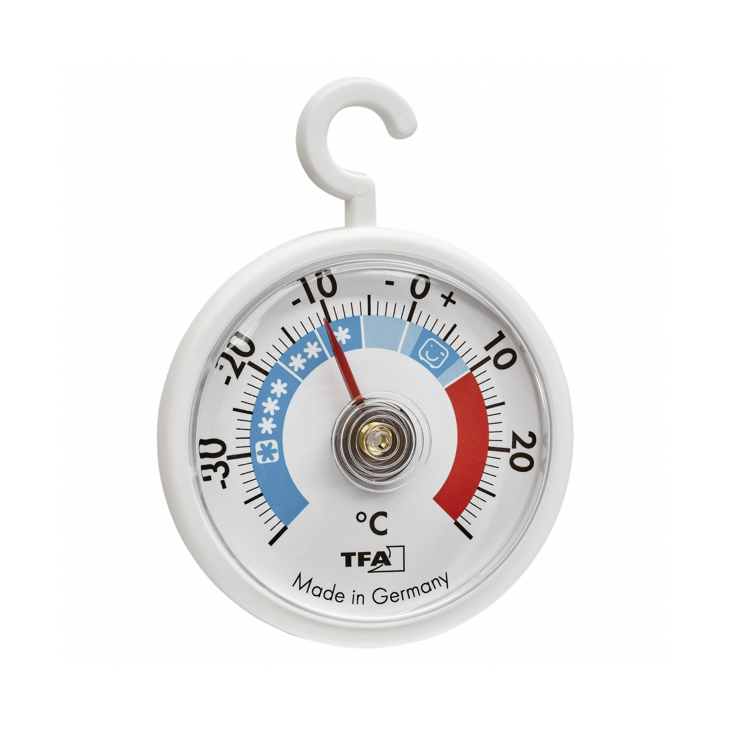 Kühlthermometer rund analog
