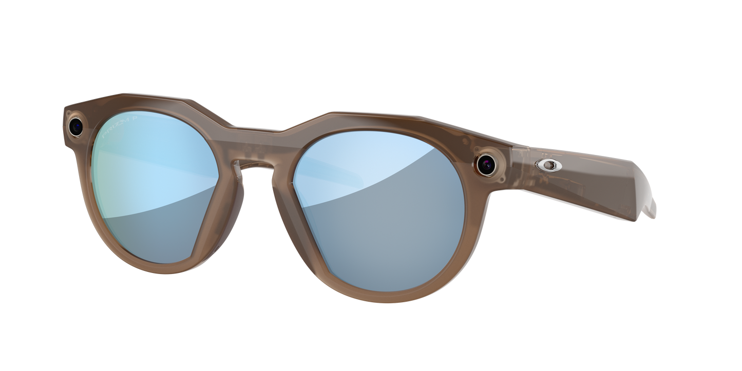 Oakley Meta HSTN brown smoked prizm deep water polarized - NEU & versiegelt