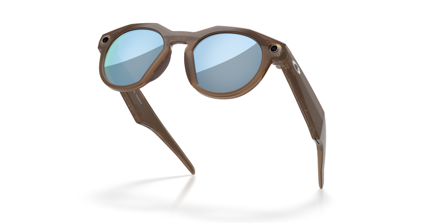 Oakley Meta HSTN brown smoked prizm deep water polarized - NEU & versiegelt
