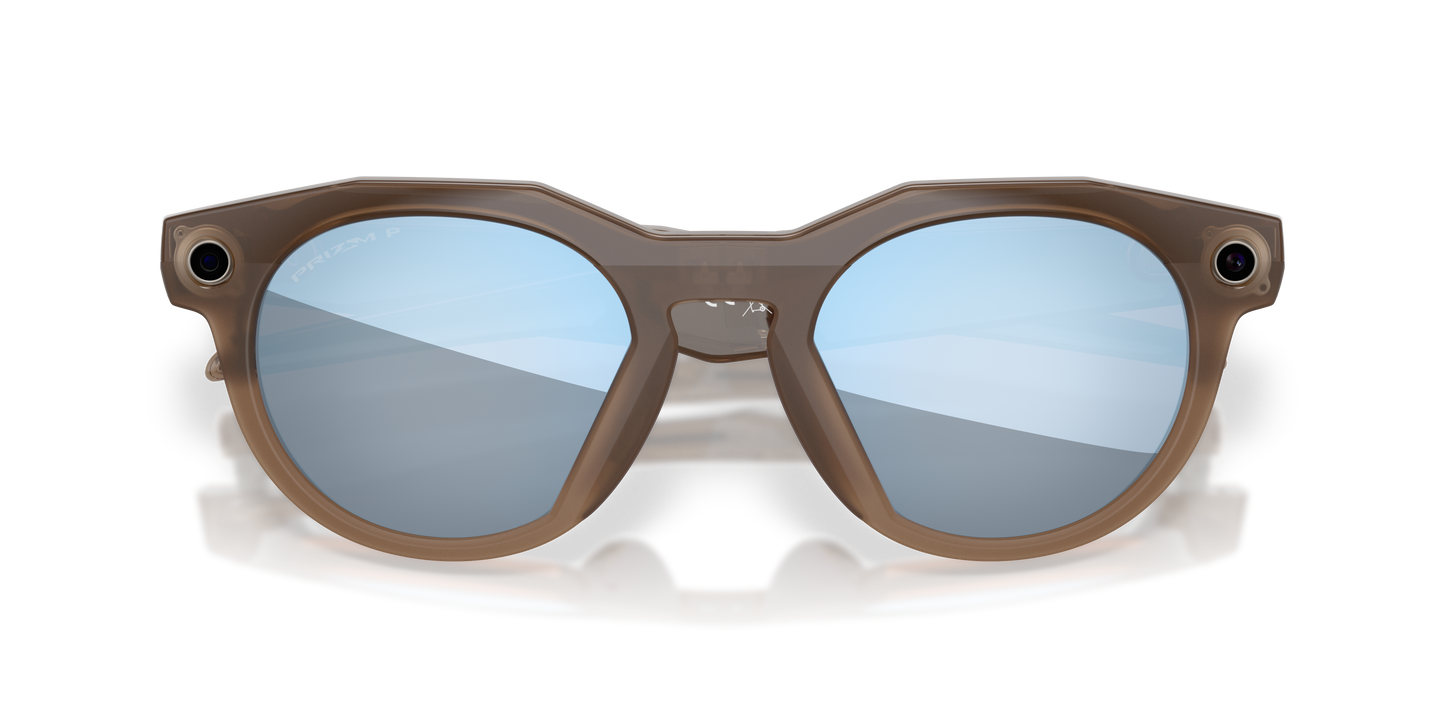 Oakley Meta HSTN brown smoked prizm deep water polarized - NEU & versiegelt
