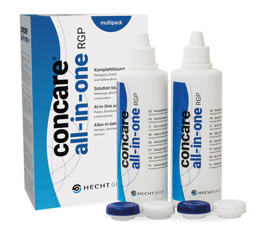 Concare all-in-one Multipack für harte Kontaktlinsen , 2 x 200 ml